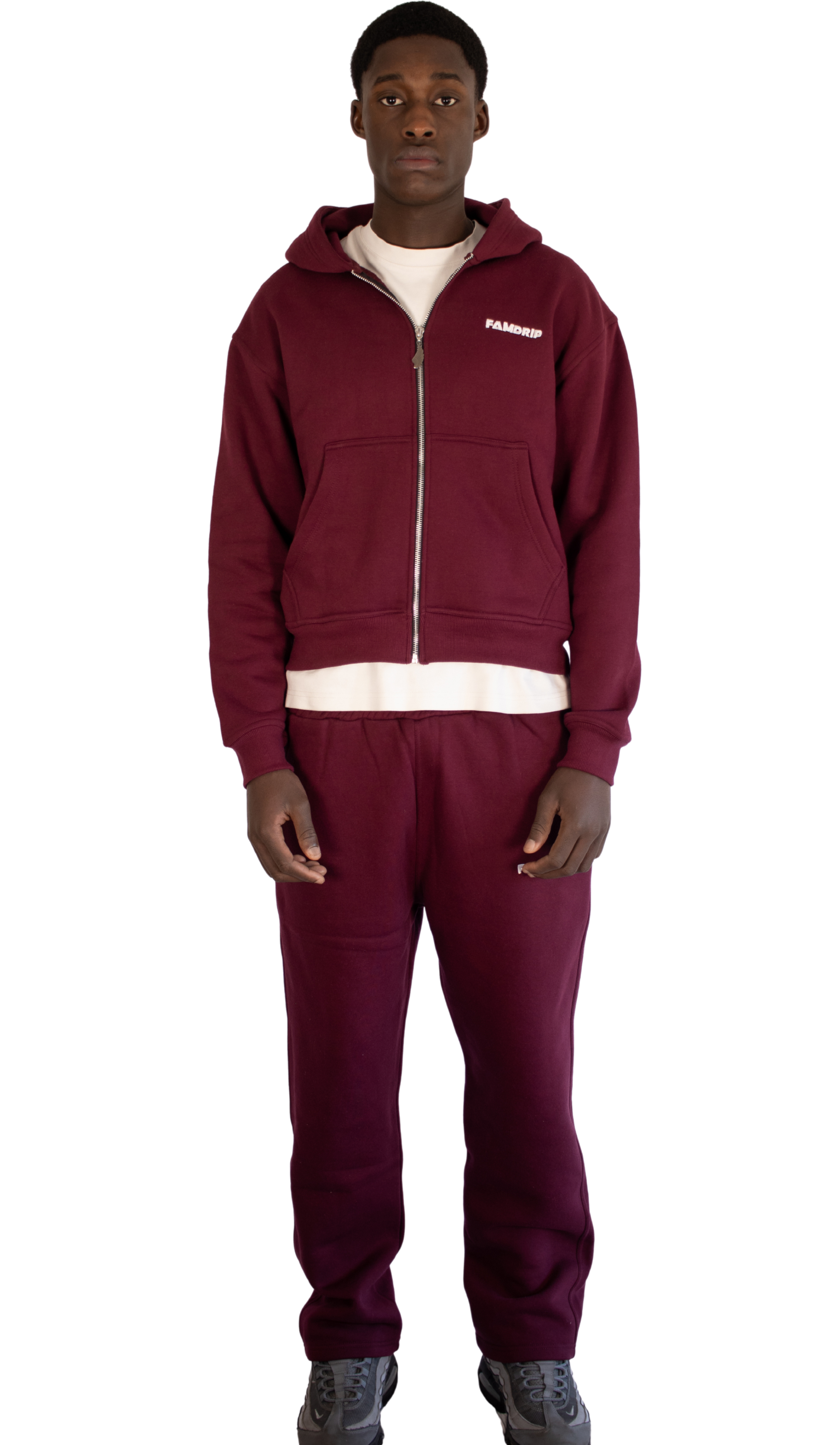 Wine Red Tracksuit