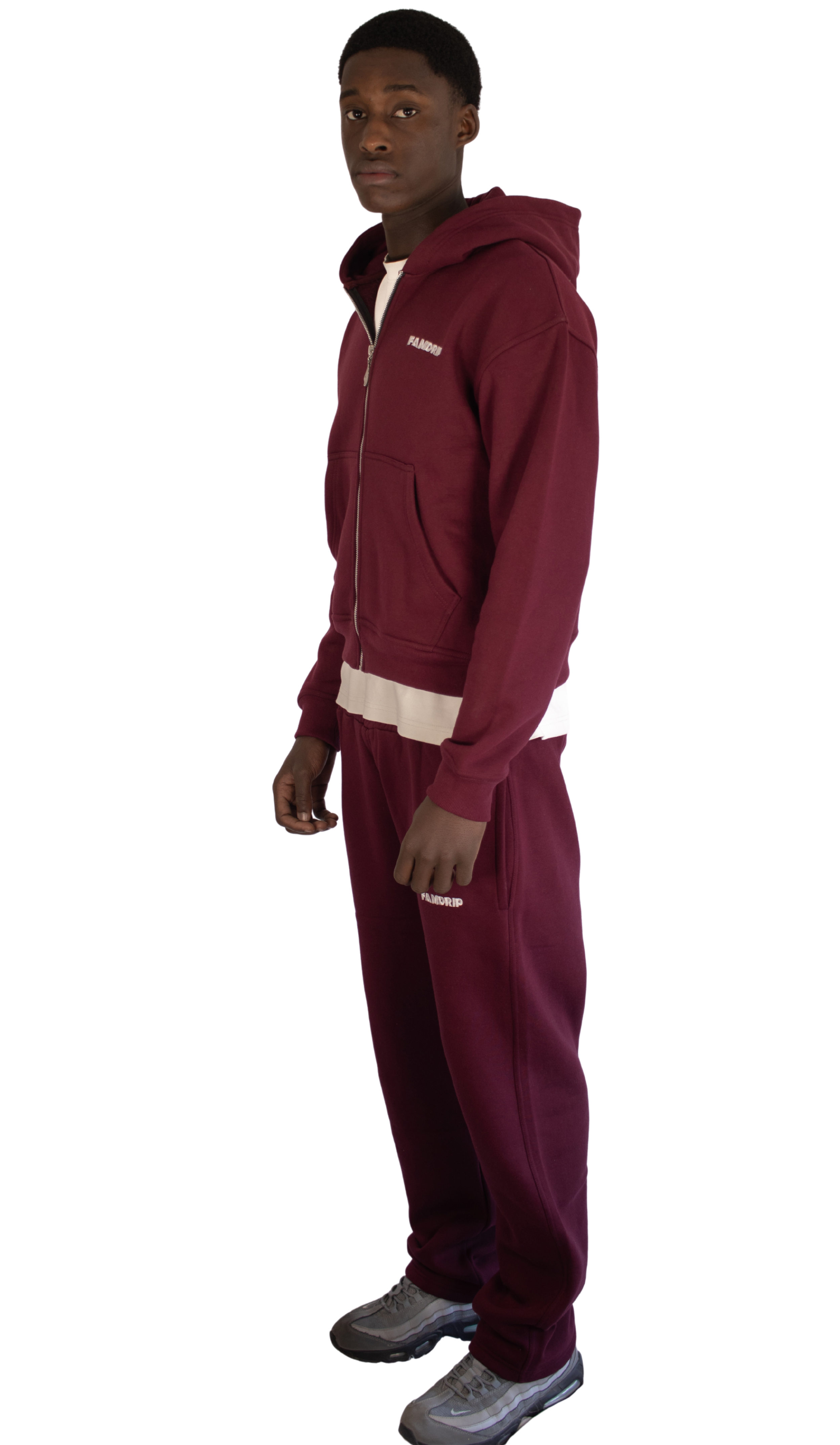 Wine Red Tracksuit